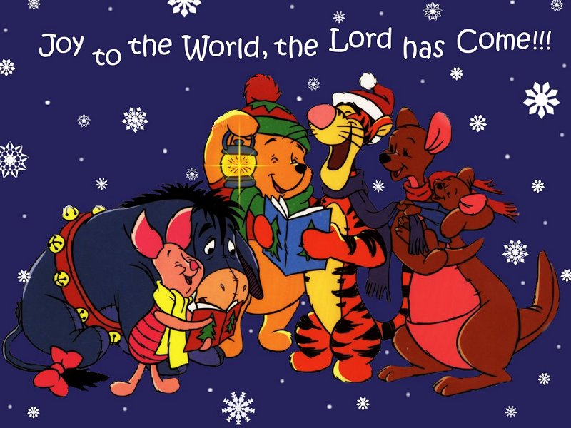 Winnie The Pooh Christmas Wallpaper Picture