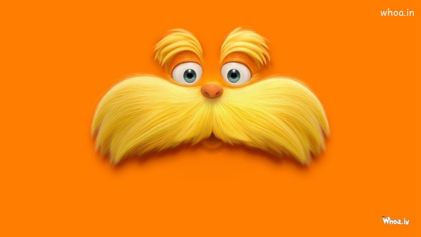 Funny Face With Big Mustache HD Wallpaper Full For