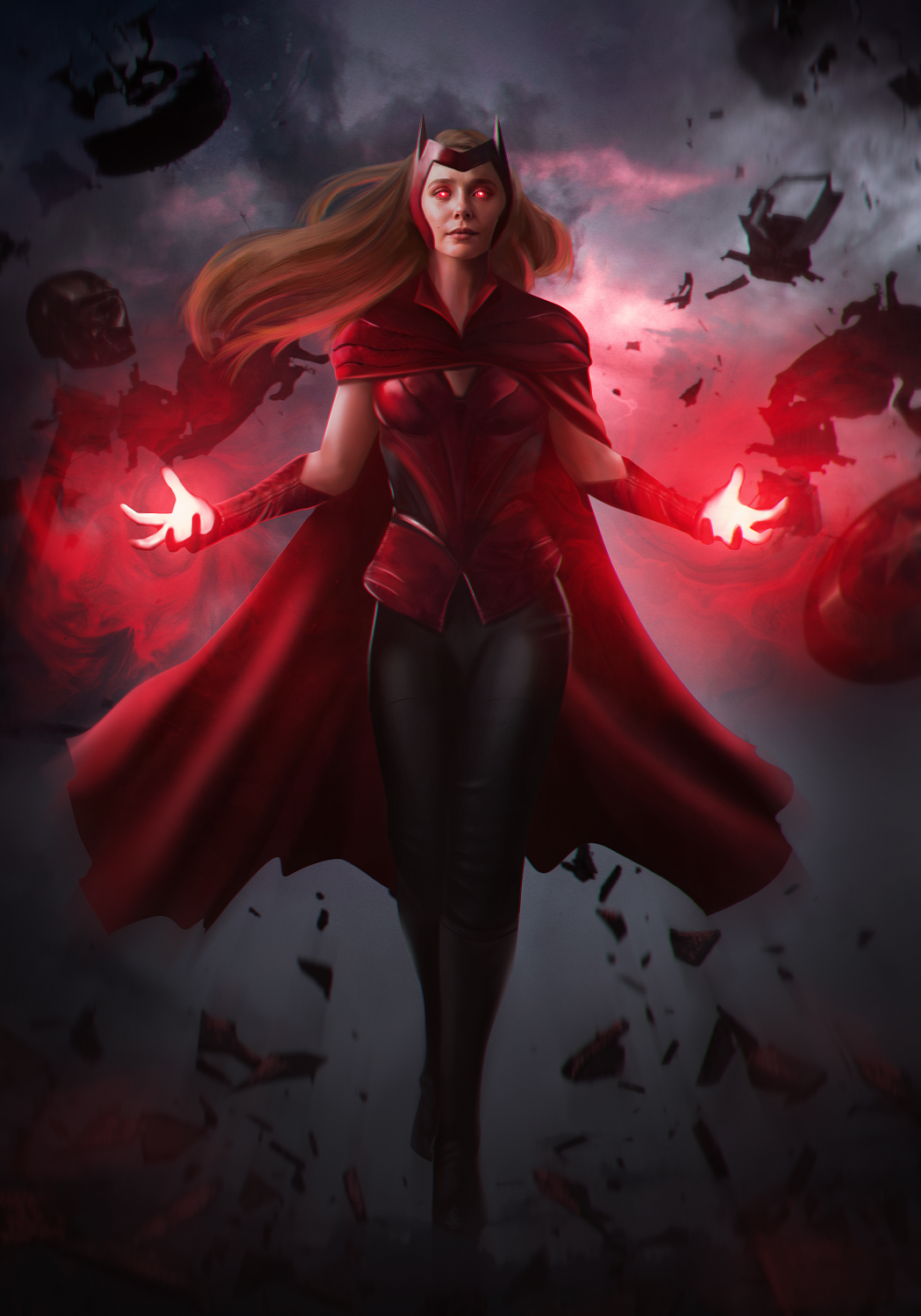 Wanda Maximoff In Scarlet Witch Marvel