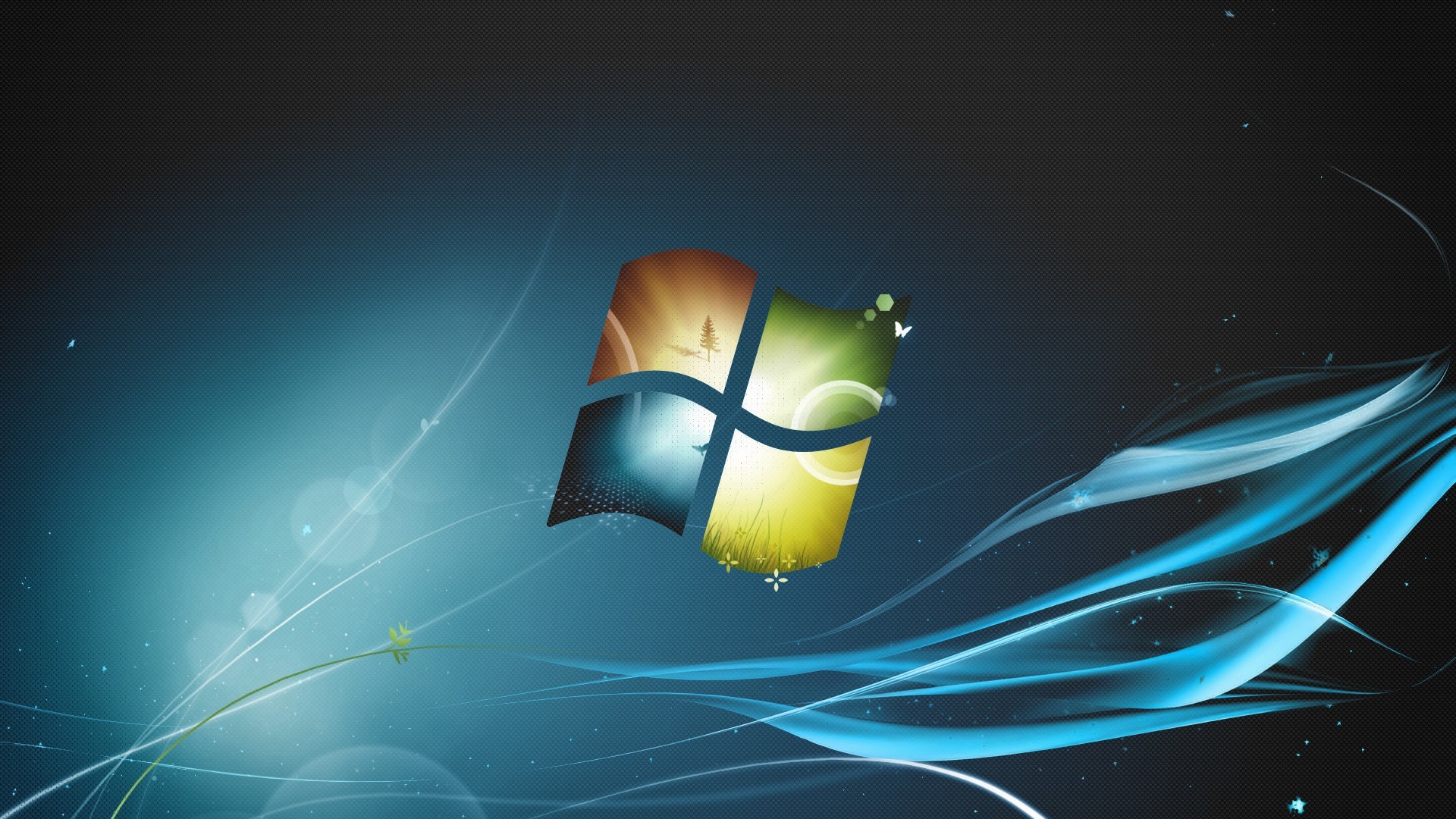Download desktop wallpaper Windows 7 Logo