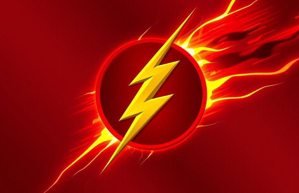 The Flash Logo Wallpaper