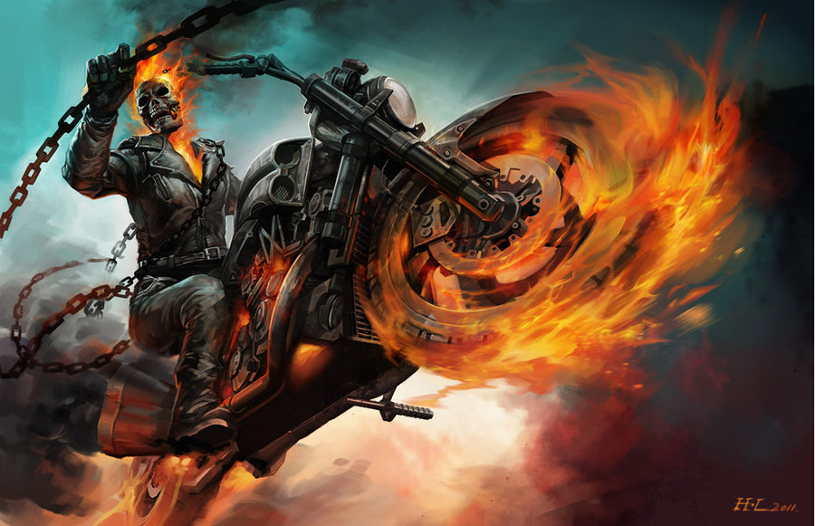 Ghost Rider By Hualu