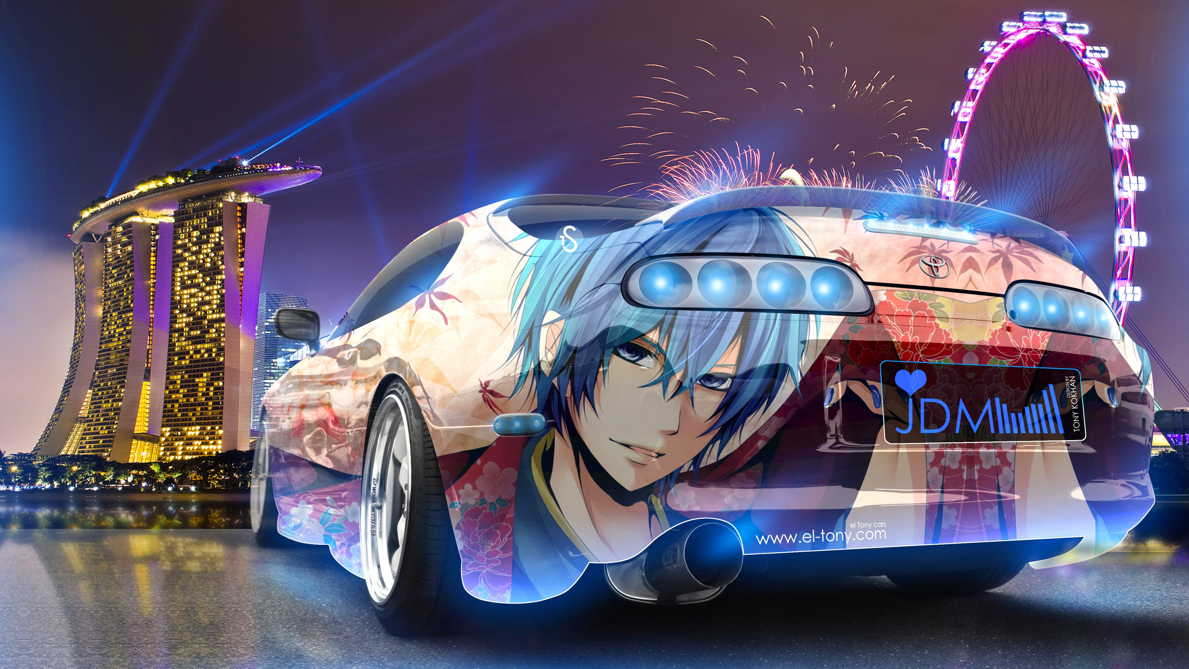 Anime Car Wallpapers and Backgrounds image Free Download