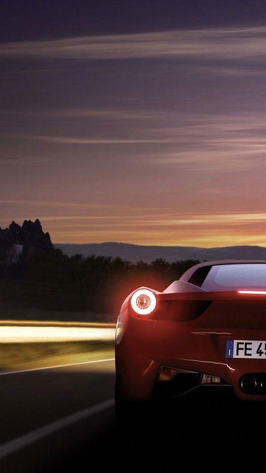 Ferrari Italia Rear Photo Galaxy Note HD Wallpaper