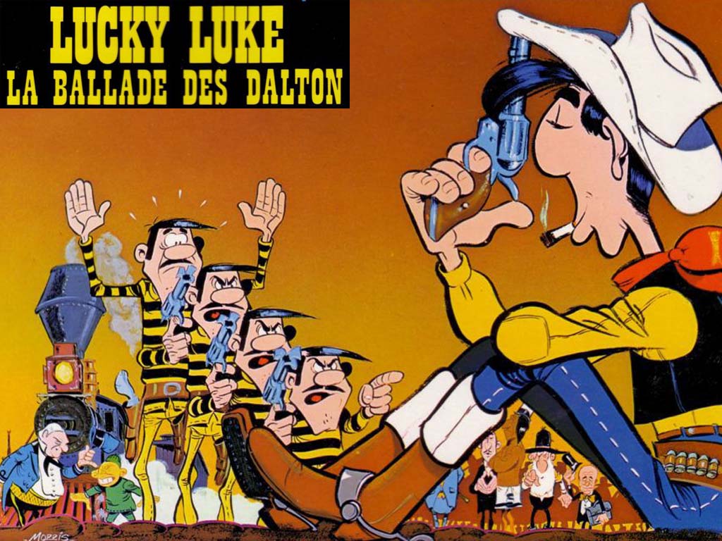 Top Cartoon Wallpaper Lucky Luke