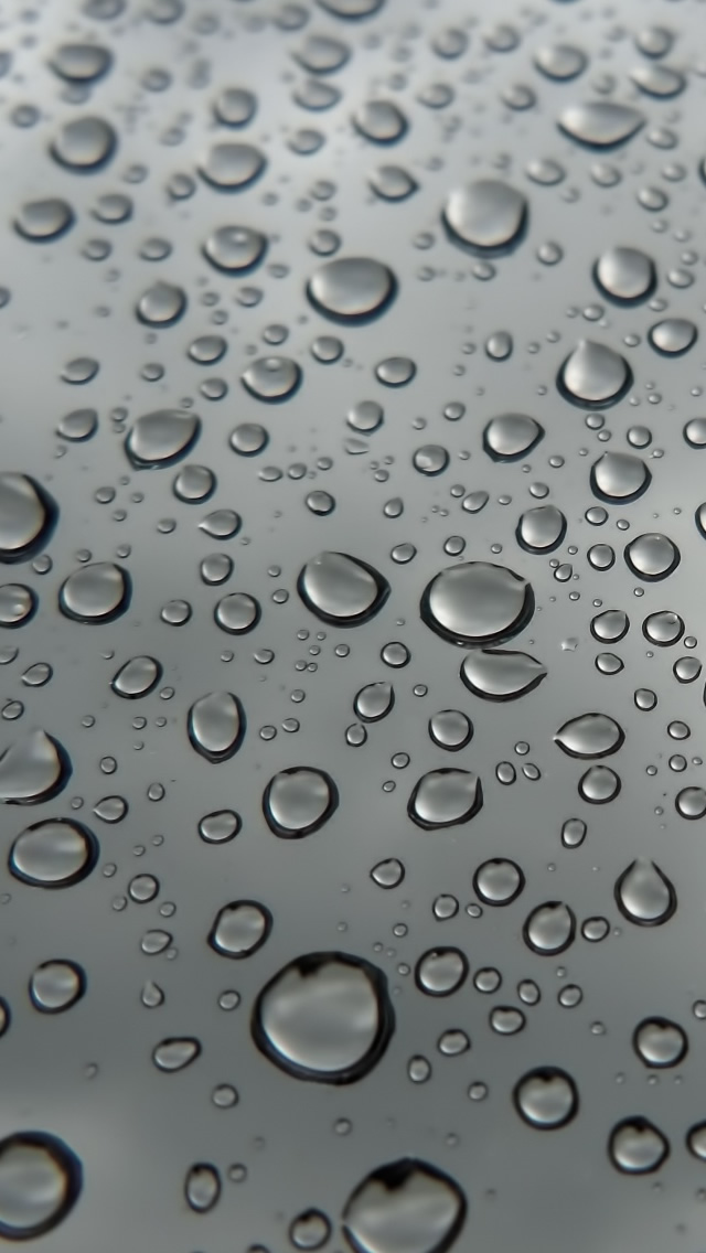 Raindrop iPhone 5s Wallpaper iPad