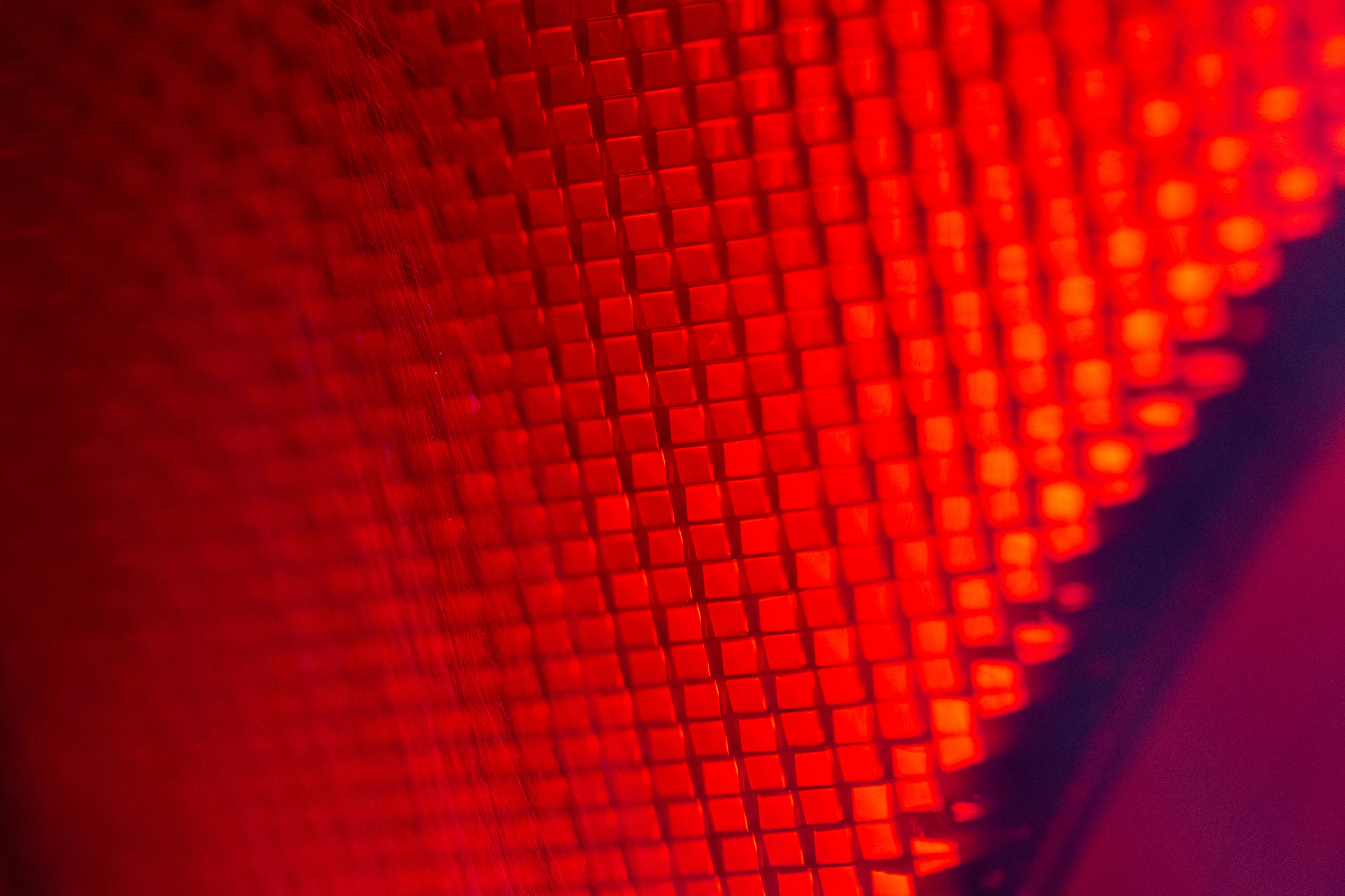 Bright Red Wallpaper On