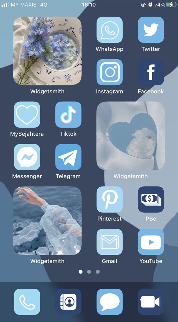 Blue Wallpaper Designs For Phone