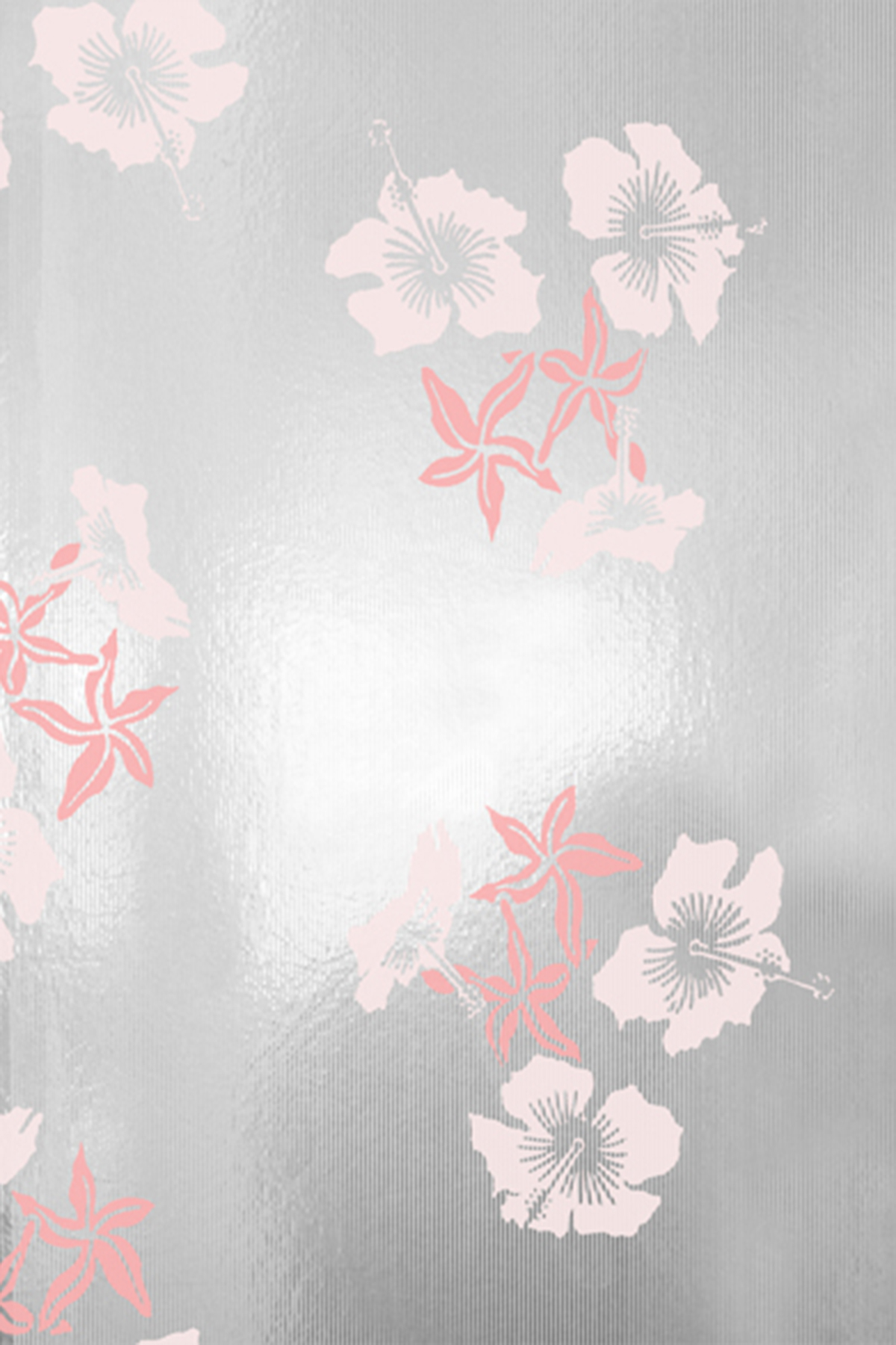 Hibiscus Wallpaper Pink And Silver Monument Interiors