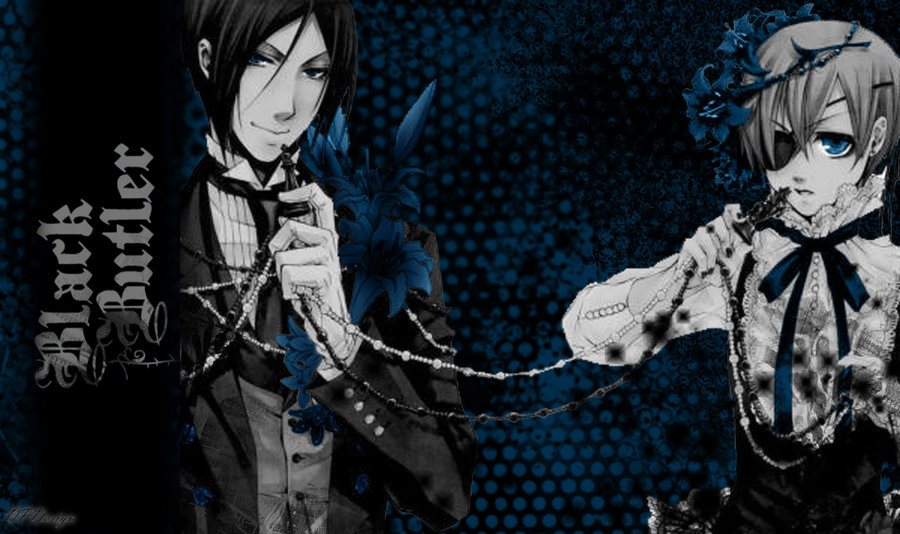 Black Butler Background By Opdesign