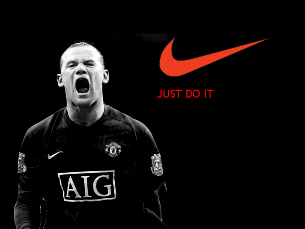Wayne Rooney Nike Wallpaper 1024x768