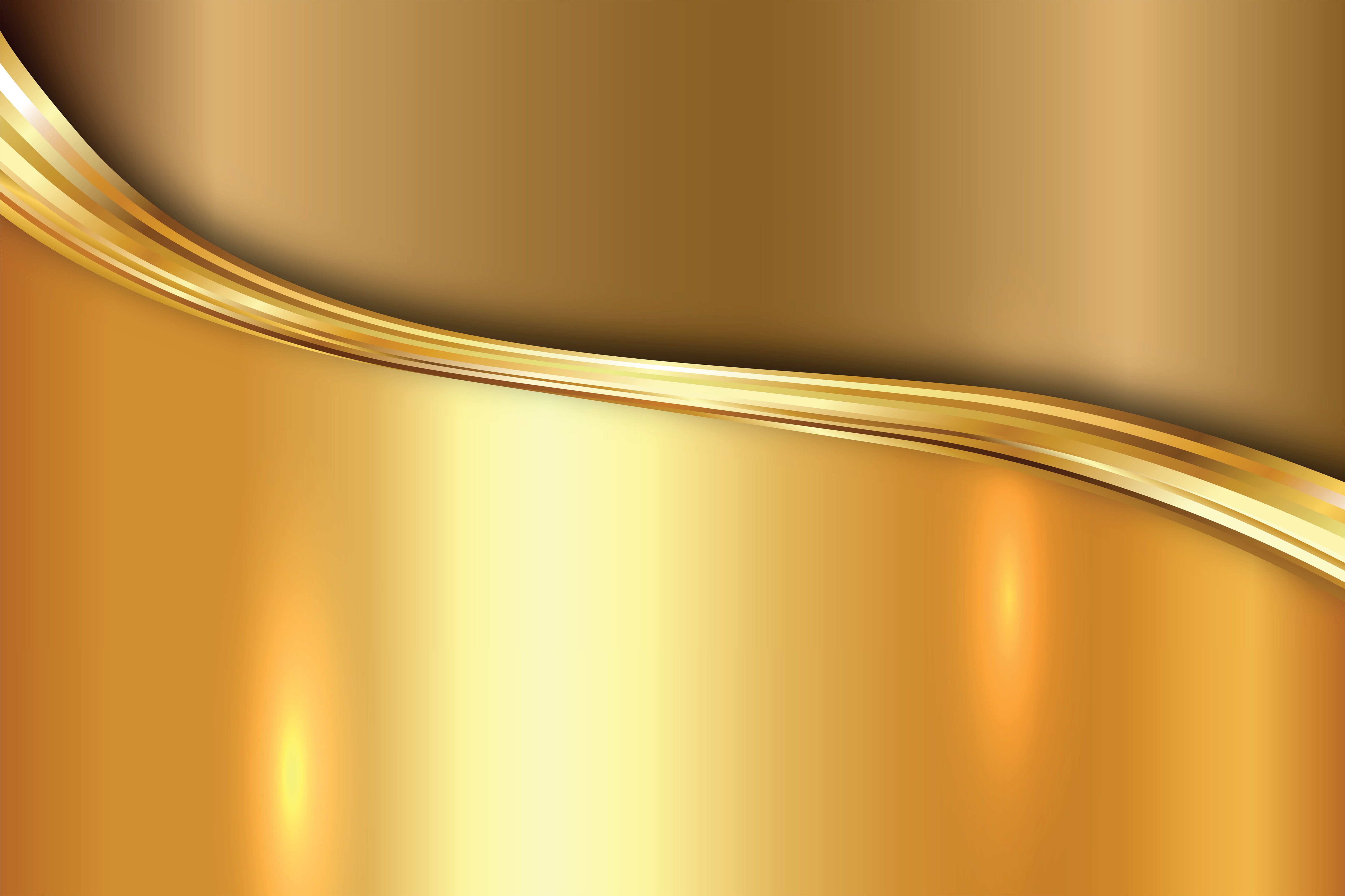 gold digital wallpaper metal gold vector metal plate golden