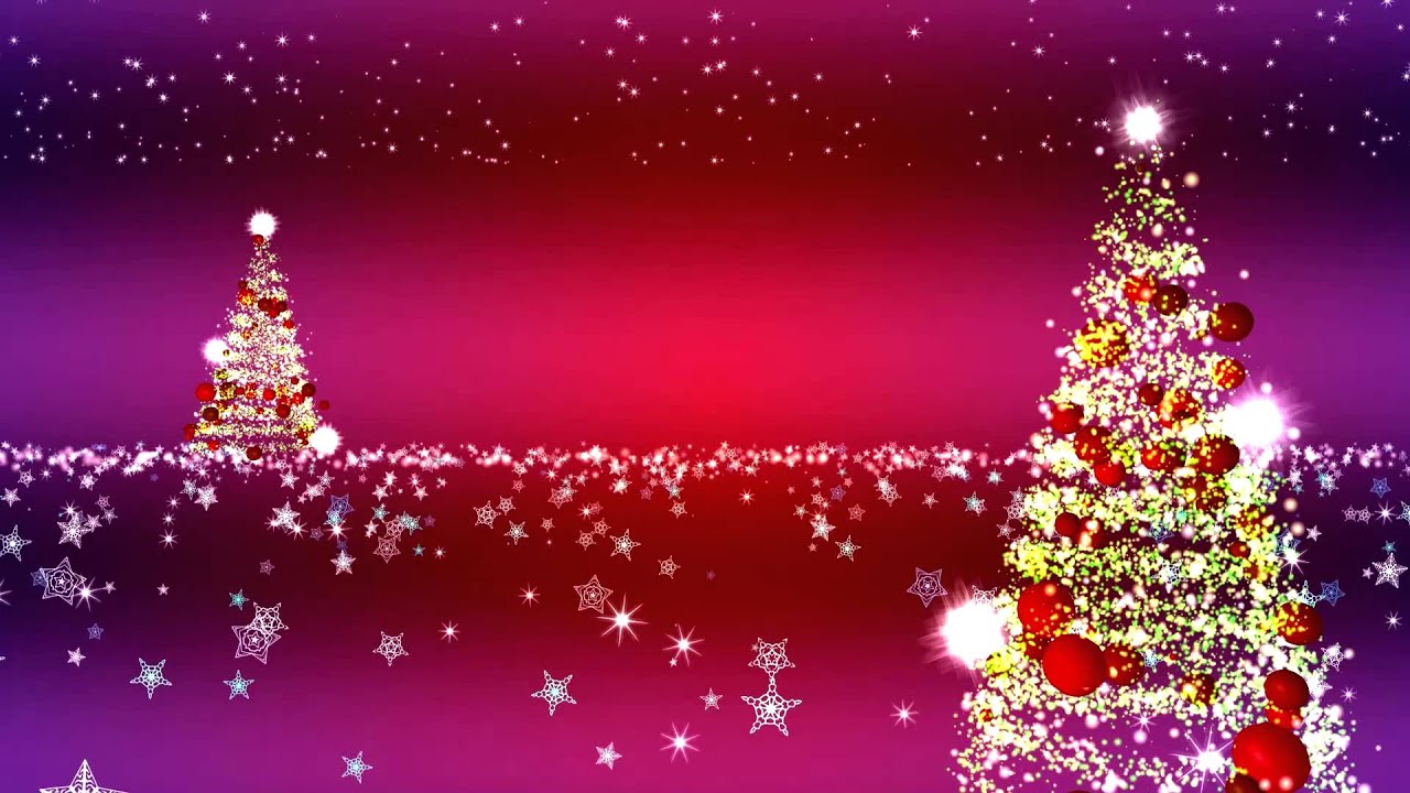 CHRISTMAS TREE ANIMATION Background AA VFX