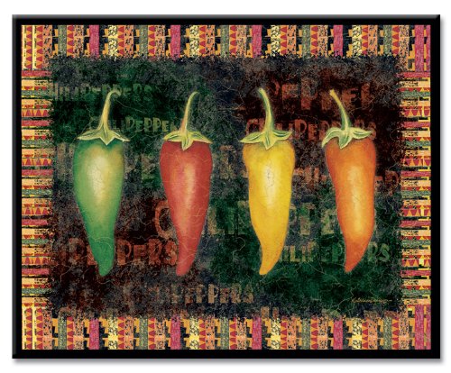 Counterart Hot And Spicy Glass Cutting Board By Inch
