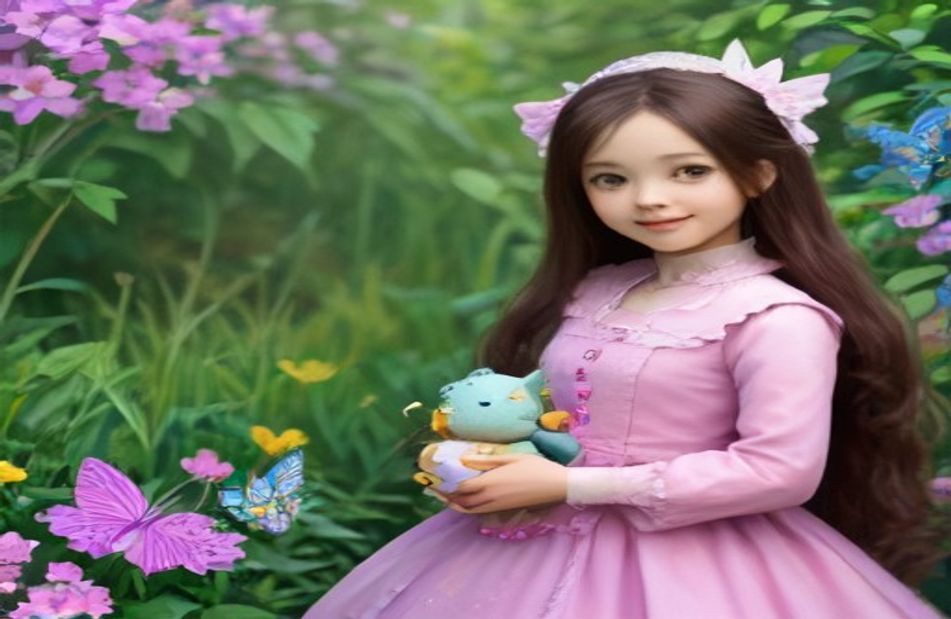 Cute Doll Wallpaper