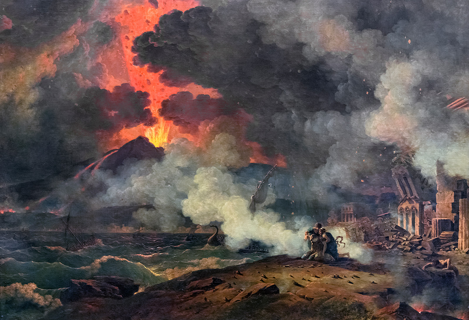 When Did Vesuvius Erupt The Evidence For And Against August