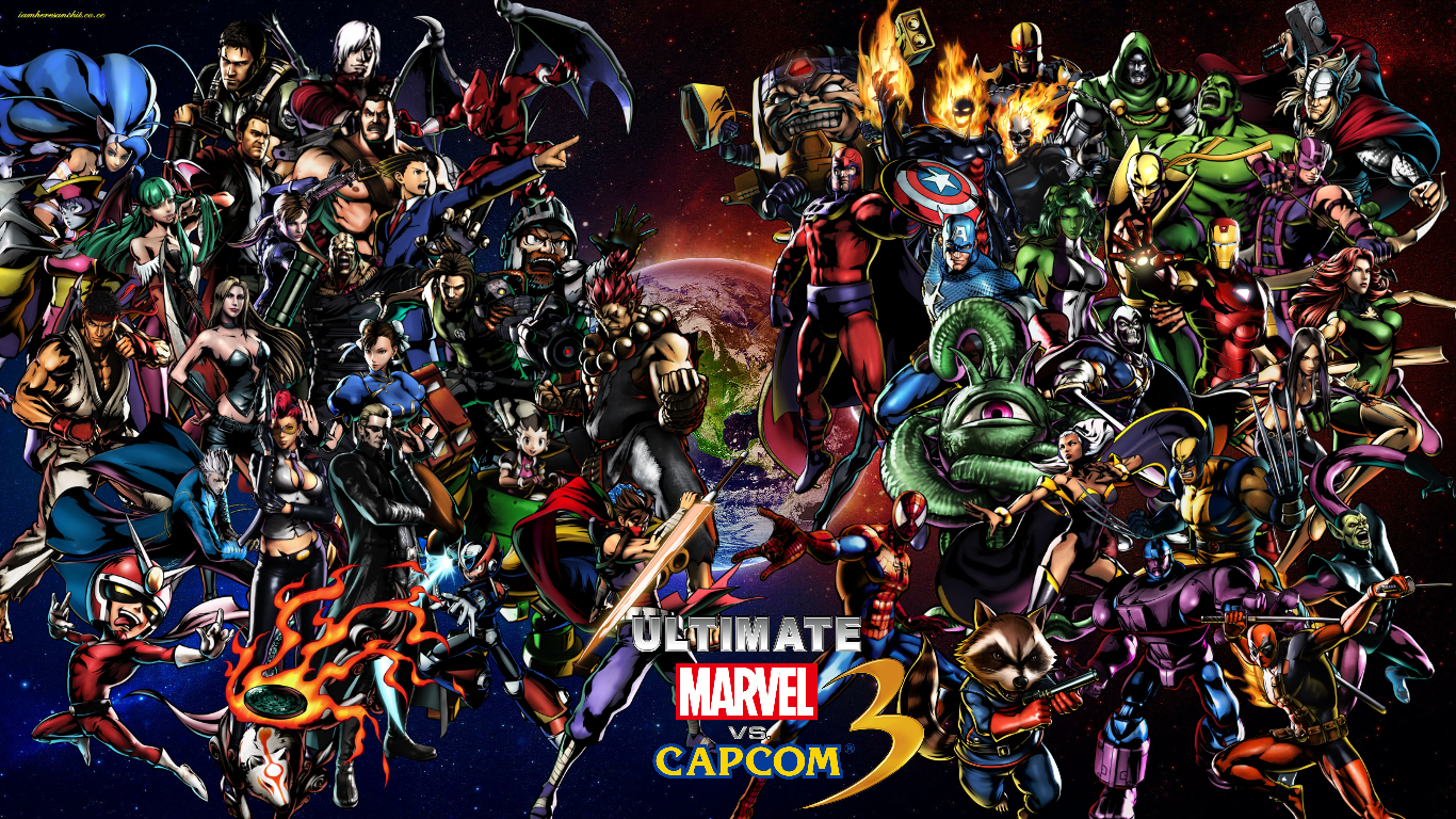 Ultimate Marvel Vs Cast Wallpaper By Bxb Minamimoto On