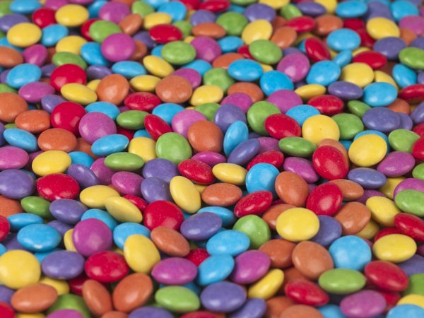 Multi Colored Smarties Sweets Wall Art Prints By Assaf Frank