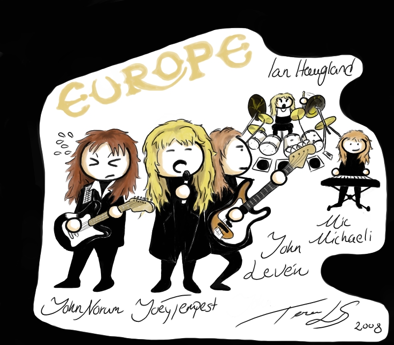 Europe Band Wallpaper The S Style By