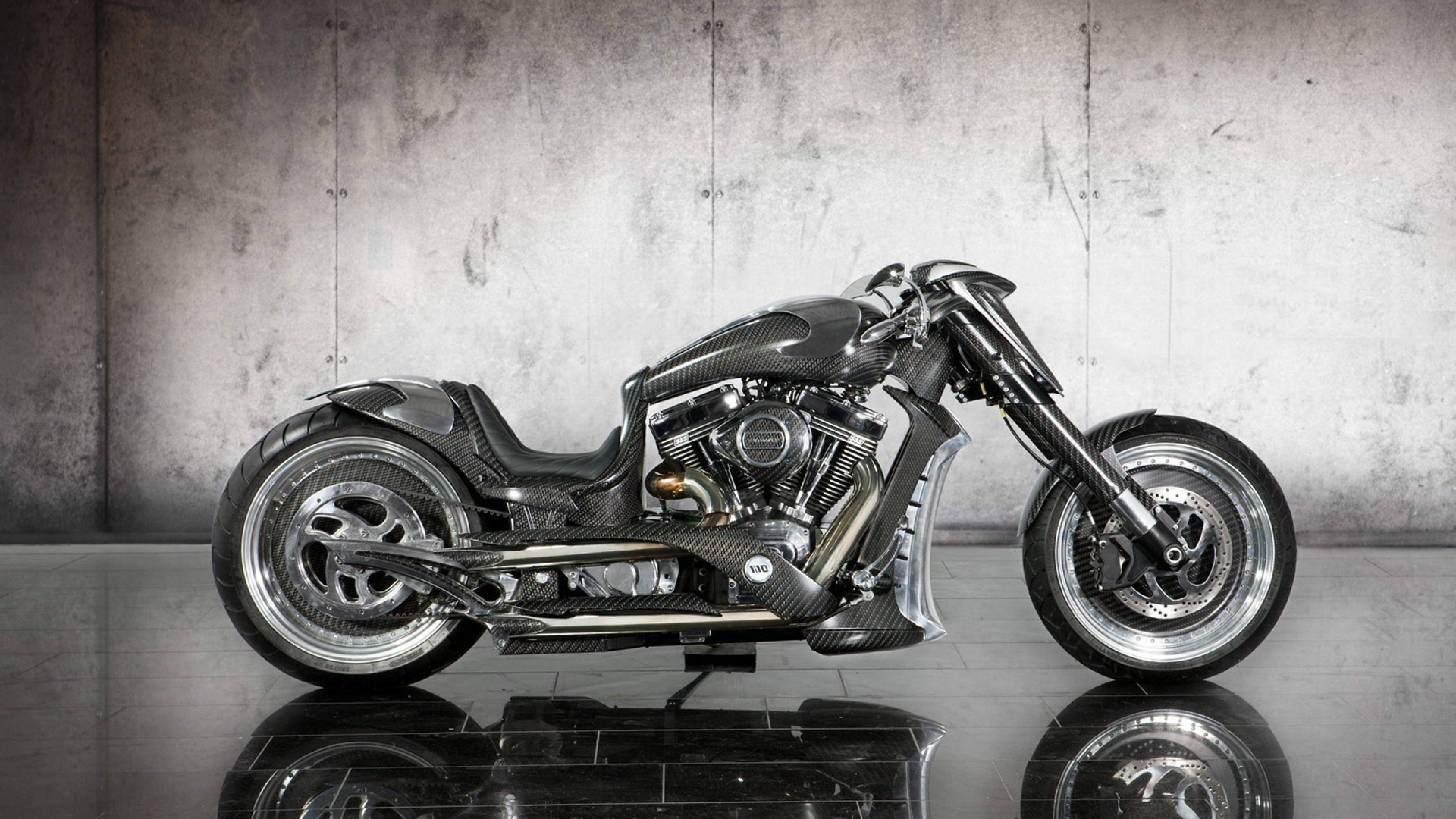 Download Wallpaper 3840x2160 mansory zapico custom bike motorcycle