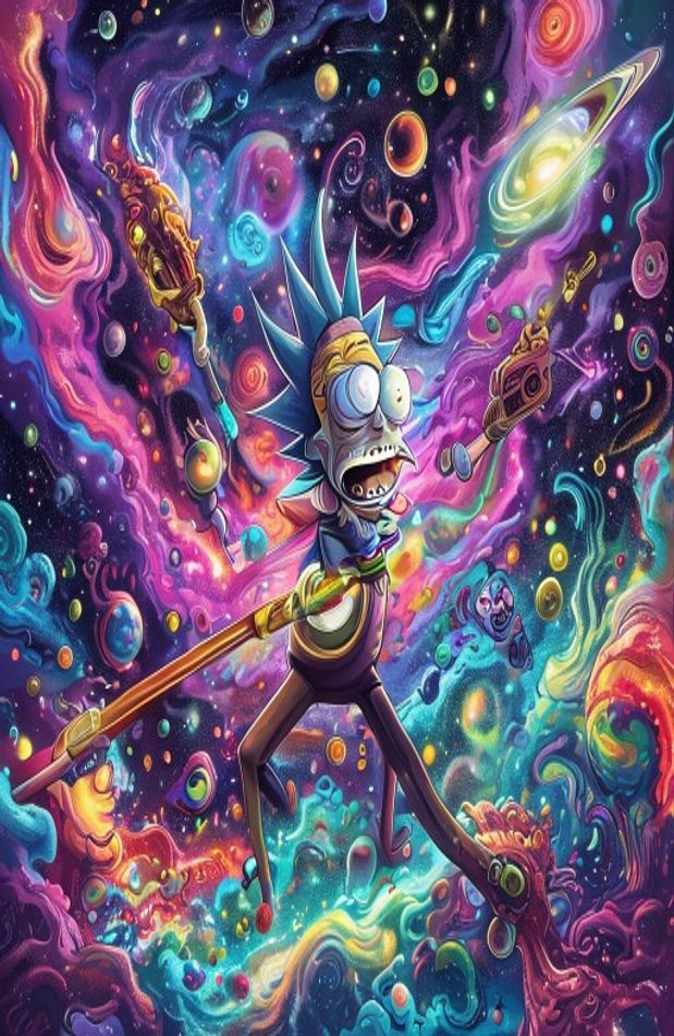 Supreme Rick And Morty Wallpaper
