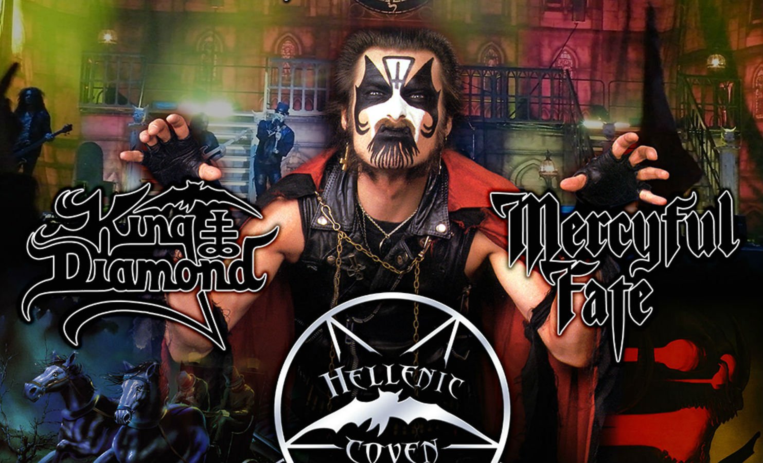 Fate King Diamond Heavy Metal Dark Satanic Occult Poster Wallpaper