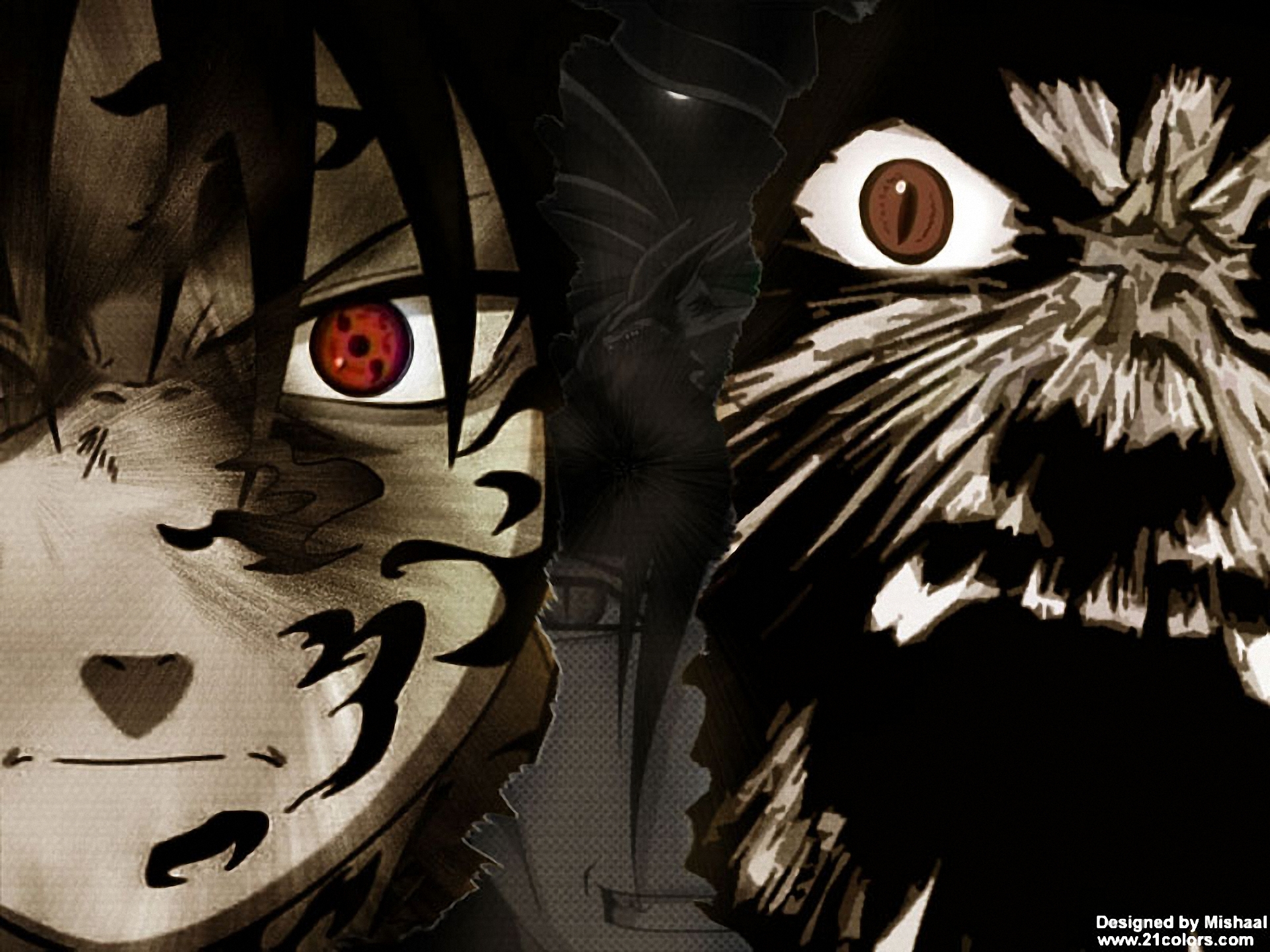 Naruto Vs Sasuke HD Wallpaper By Mishaal