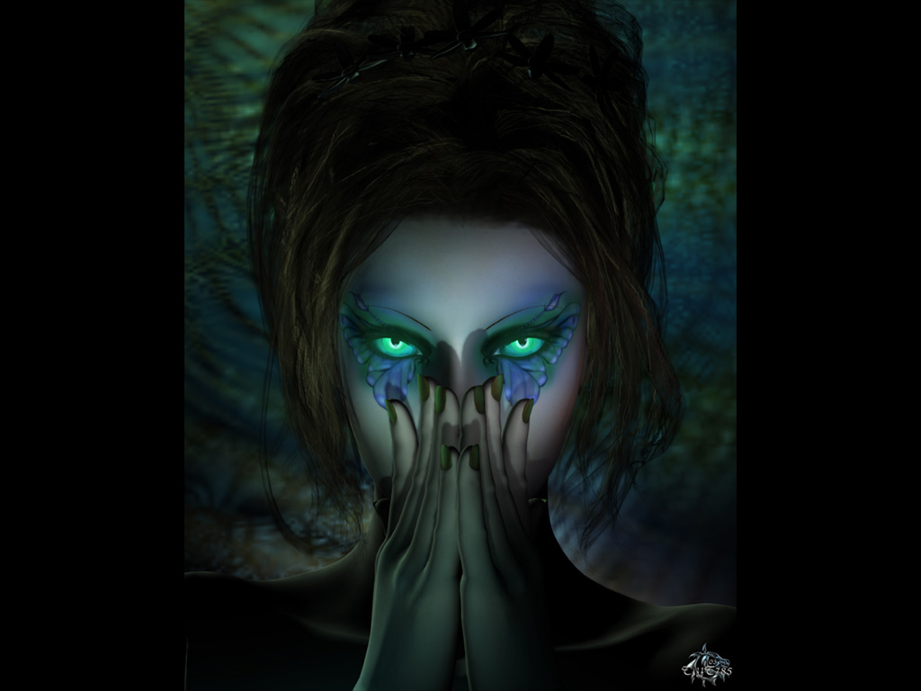 Psyche S Eyes Revitalized X 768pix Wallpaper Fantasy Art