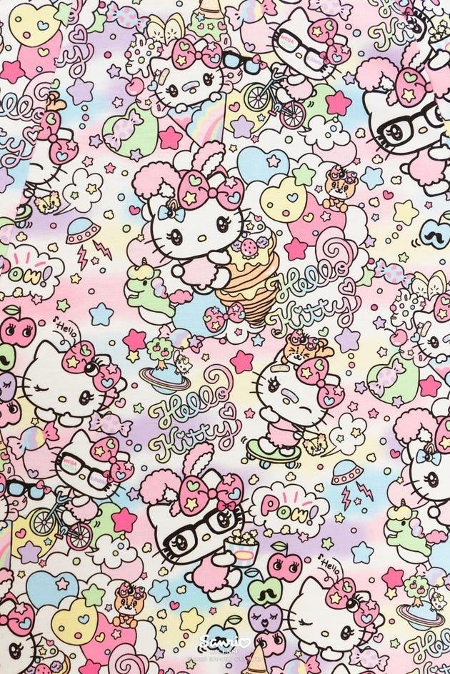 Hello Kitty Harajuku Longline Evil Tee Dress Limited