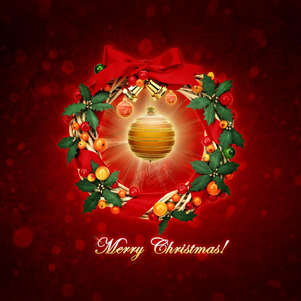 Christmas Themed iPad mini Wallpapers Part 1   Gadgets Apps and Flash