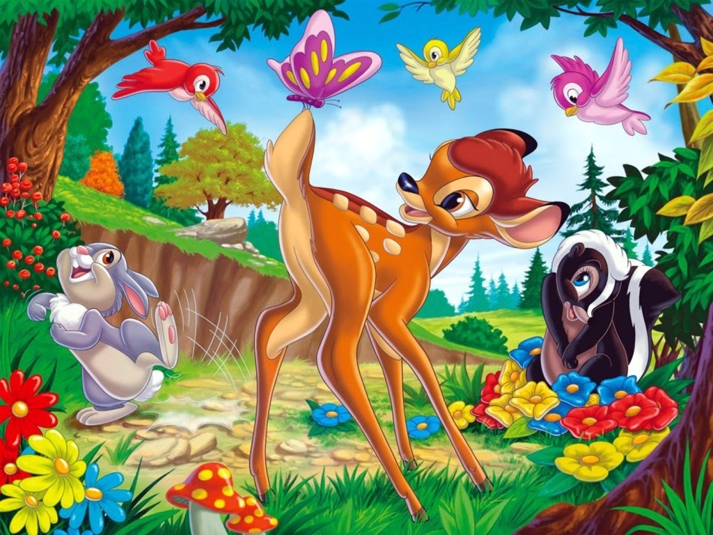 Disney Bambi Cartoon HD Image For Fb Cover Cartoons Wallpaper