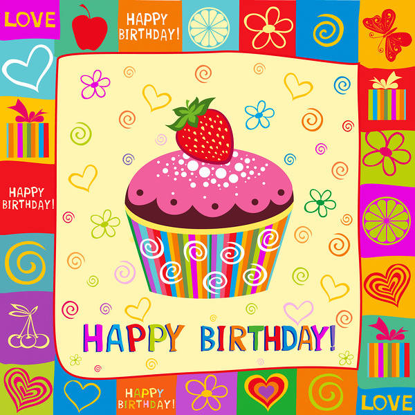 Cute Happy BirtHDay Wallpaper