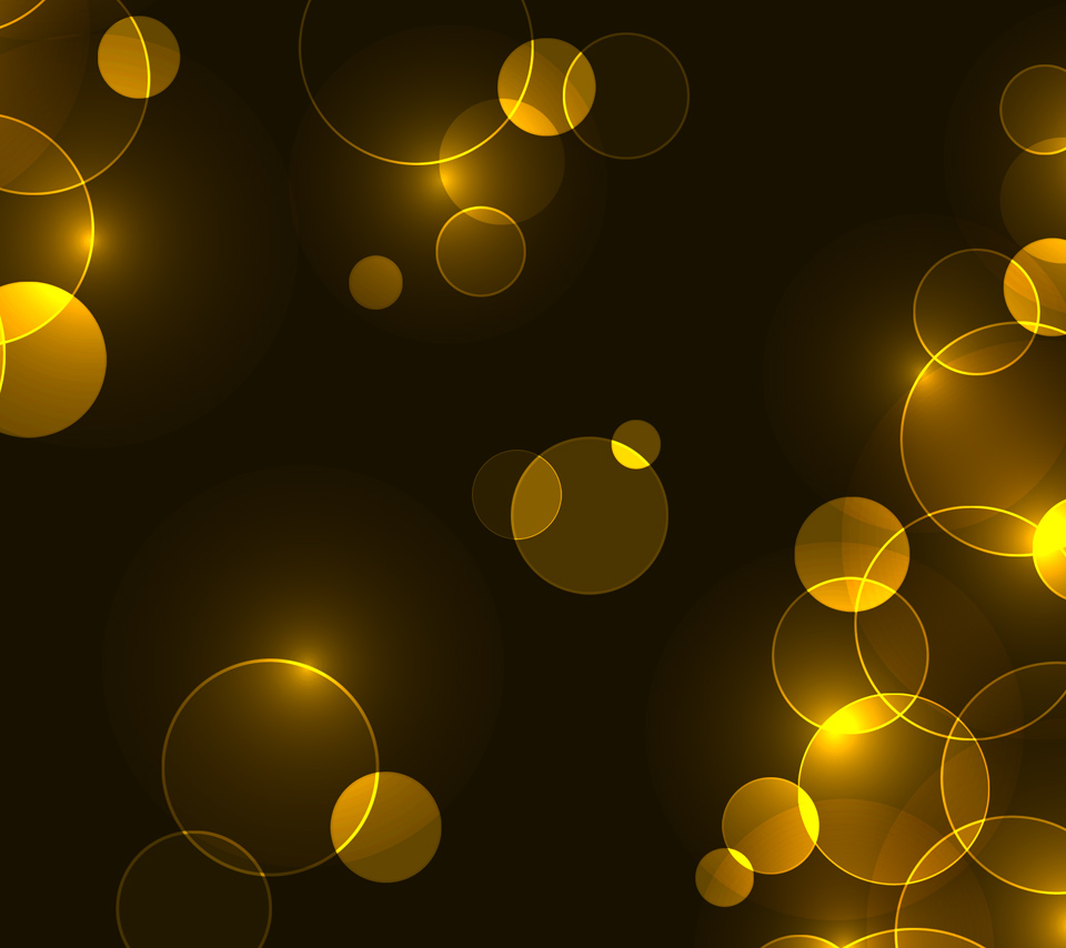 Black And White Wallpaper Blurry Dots Golden Ecro