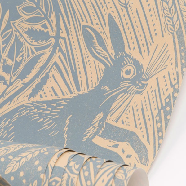 Guess I Found Yasmins Wallpaper Harvest Hare By Mark Hearld