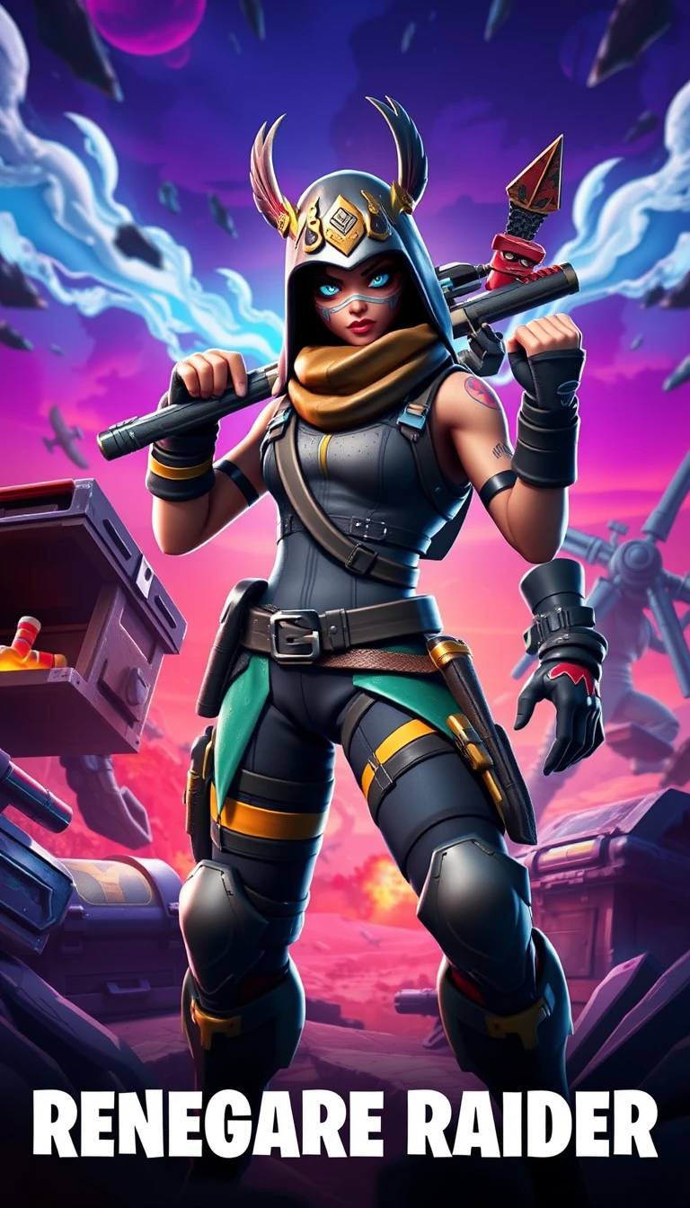 🔥 Download Fortnite Renegade Raider Wallpaper by @gloriac56 | Fortnite ...