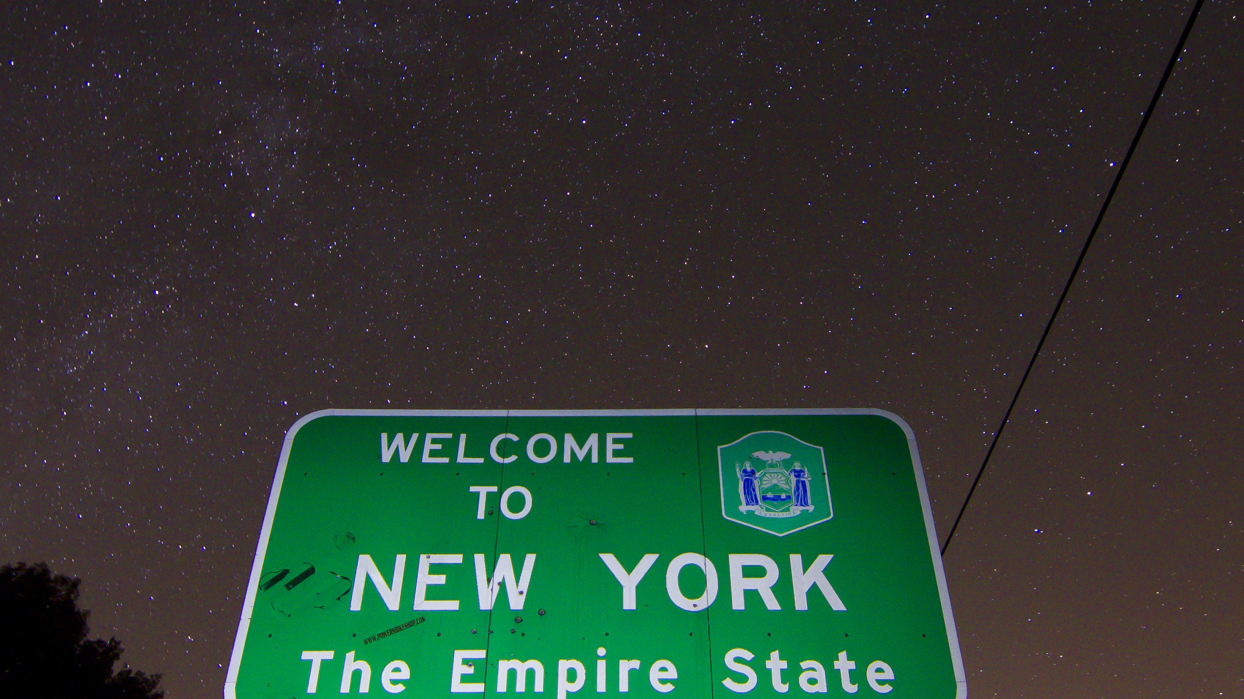 Botpost Milky Way Over The Pa Ny State Line On Us I