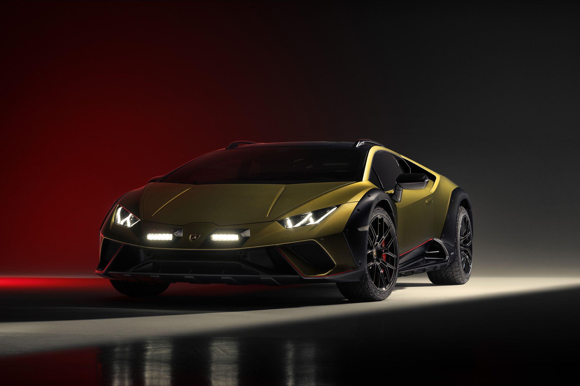 Idea For Lamborghini Huracan Sterrato Possibly Came Over A Glass