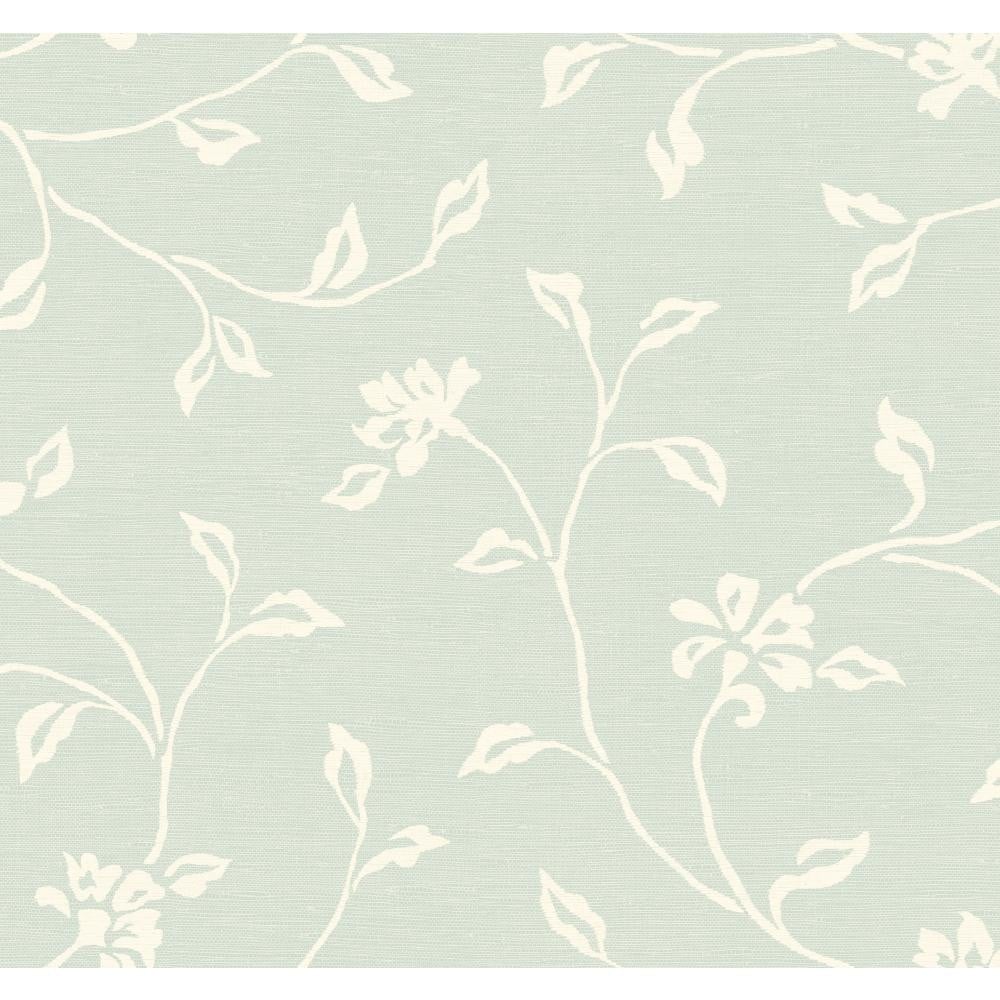 York Wallcovering Candice Olson Floral Scroll Wallpaper CO2057 sample