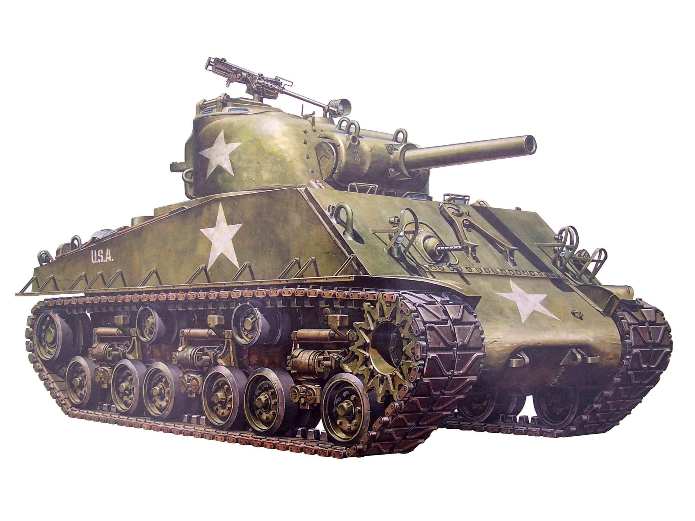 Sherman Tank Weapon Military Tanks Retro H Wallpaper
