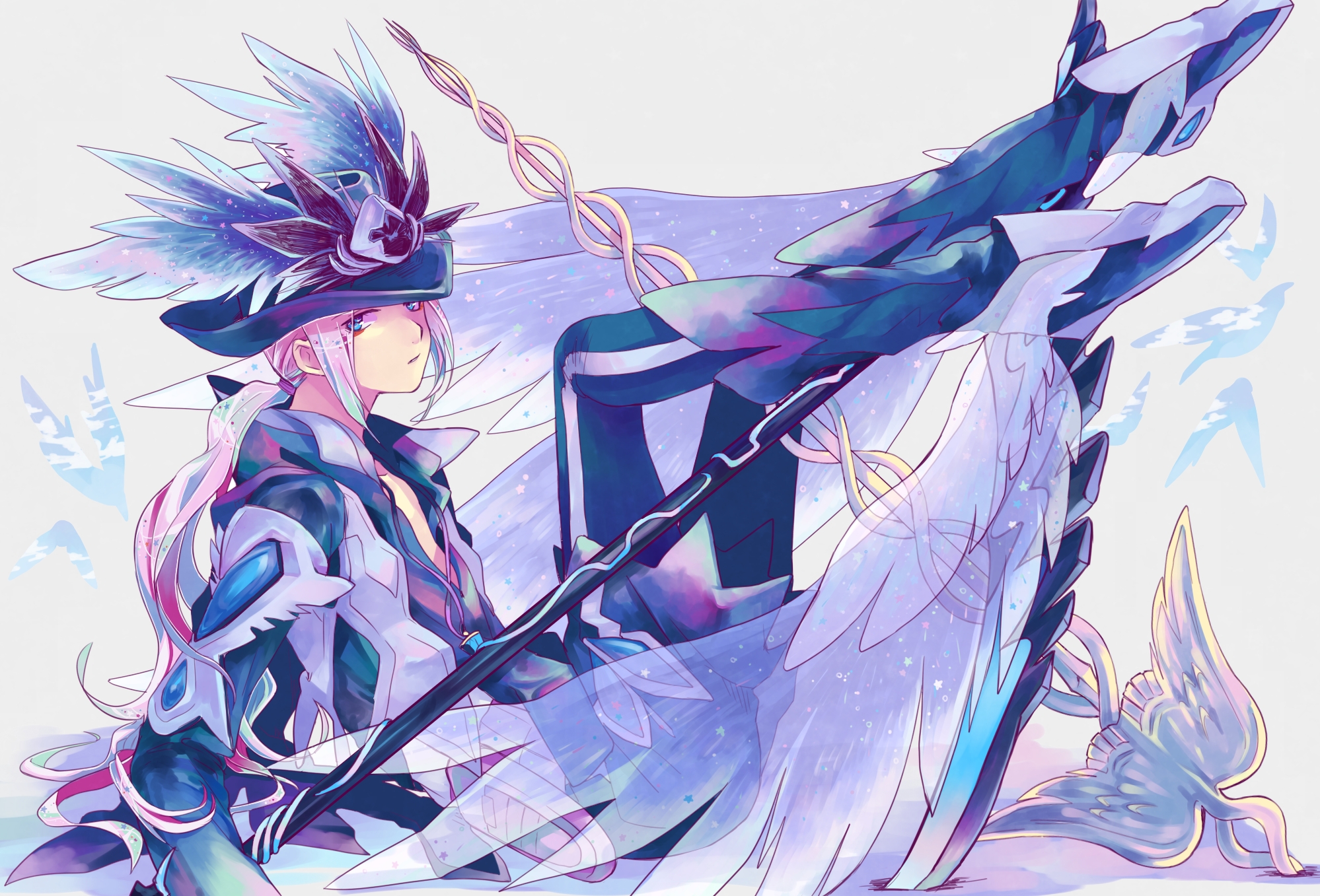 Puzzle Dragons Hermes Wallpaper Background