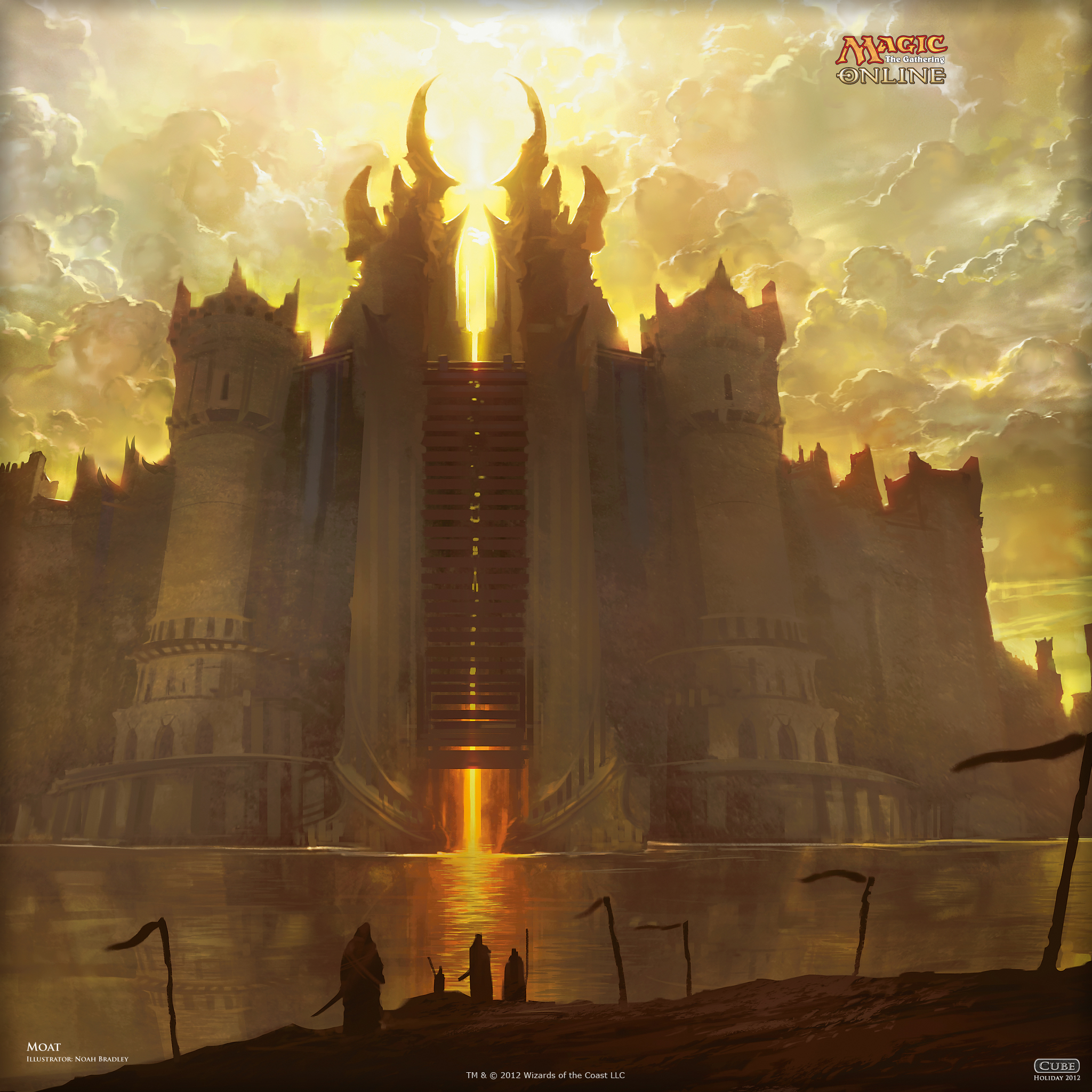 Wallpaper Of The Day Moat Daily Mtg Magic Gathering