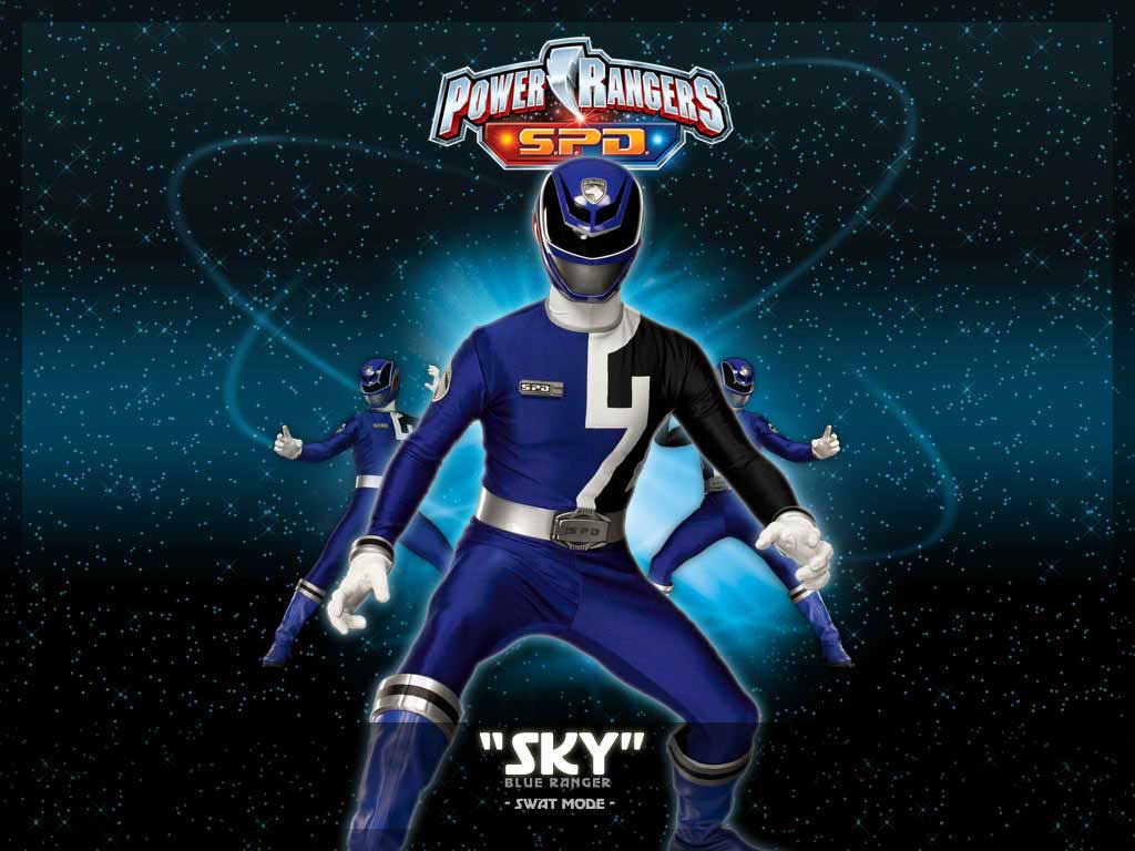 Awesome Blue Power Ranger Wallpaper In High Definition Background