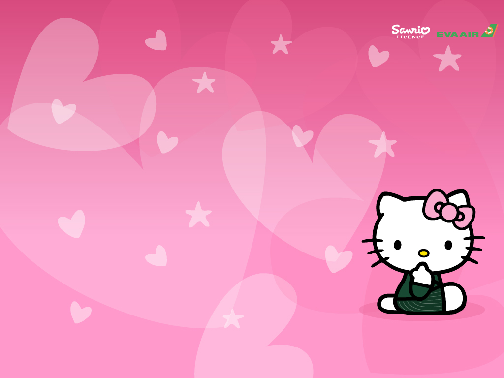 Hello Kitty Wallpaper Pink Cute