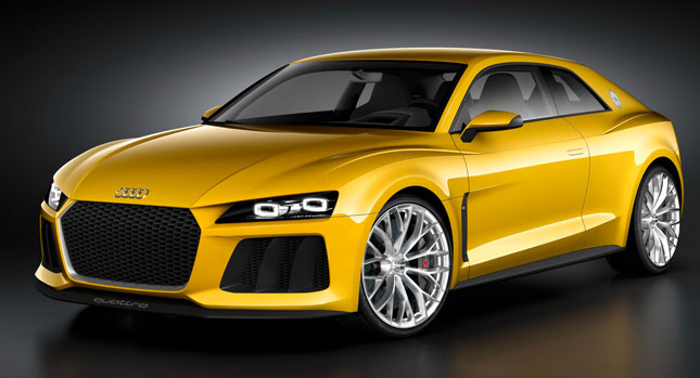 First Official Photos Of New Audi Sport Quattro Concept