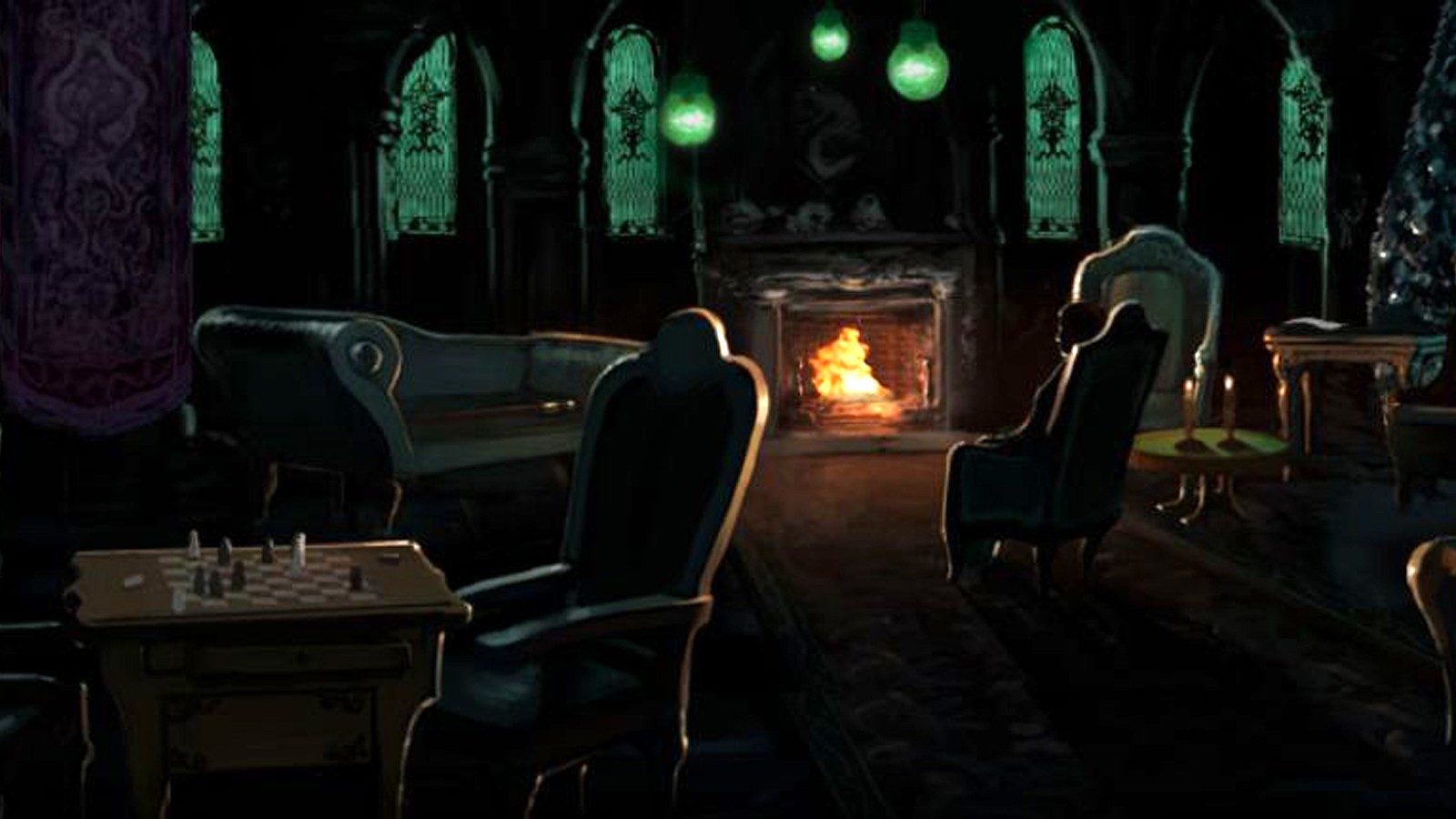 Pottermore Background Slytherin Mon Room By Xxtayce