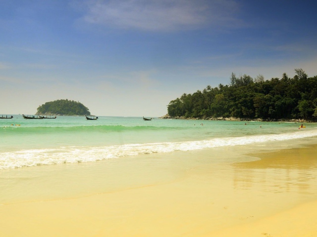 Sandy Beach In Phuket Wallpaper And Image Pictures