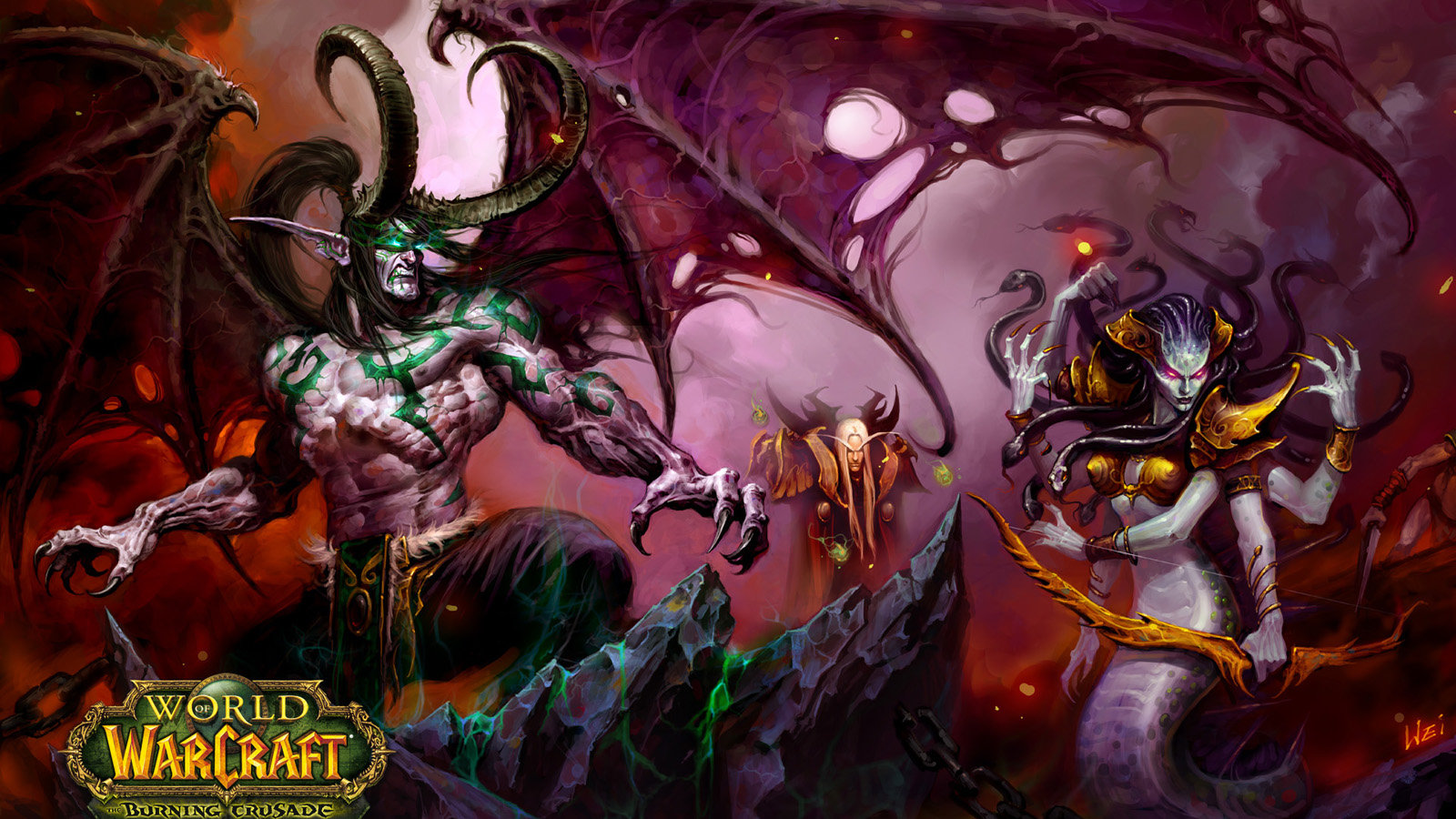 HD Illidan Stormrage Computer Wallpaper Id