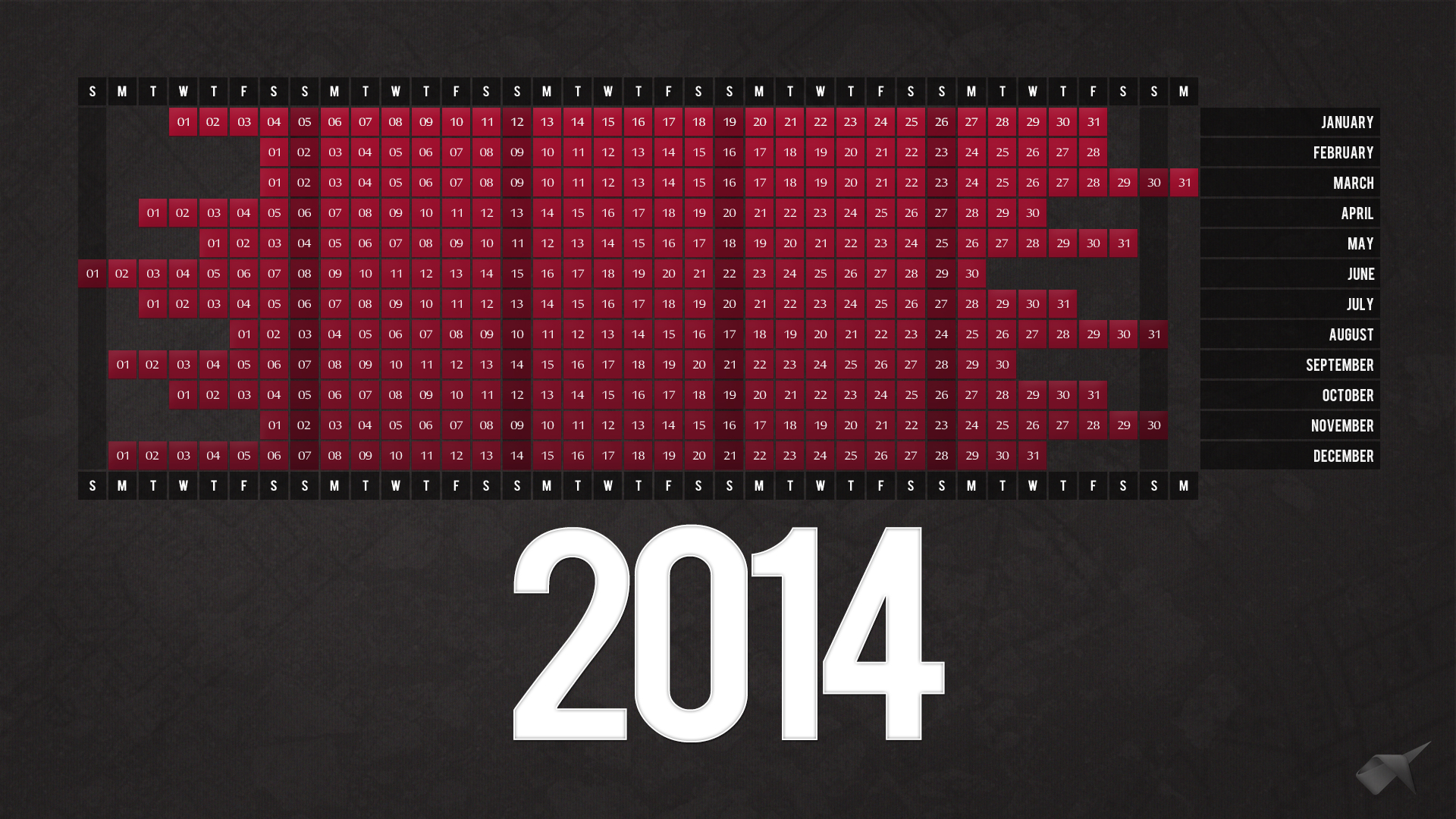 Calendar 2014 Exclusive HD Wallpapers 6128