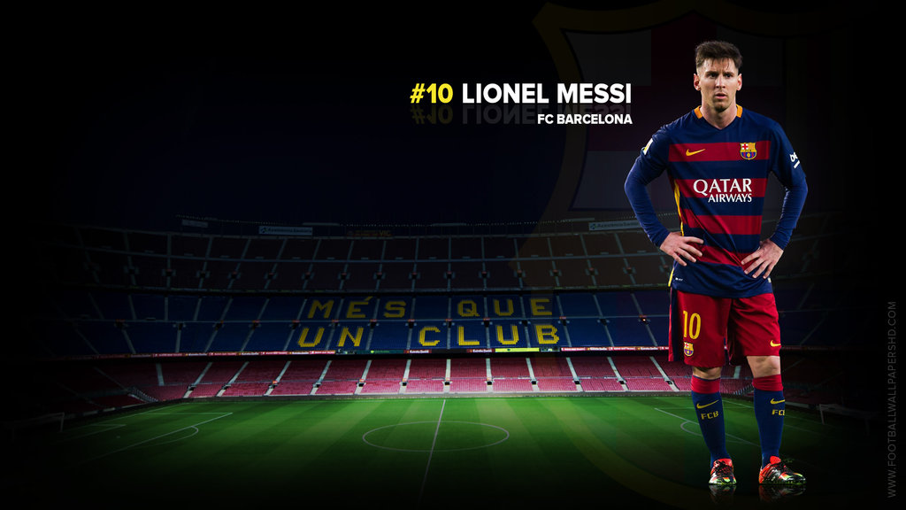 Lionel Messi Fc Barcelona Wallpaper By