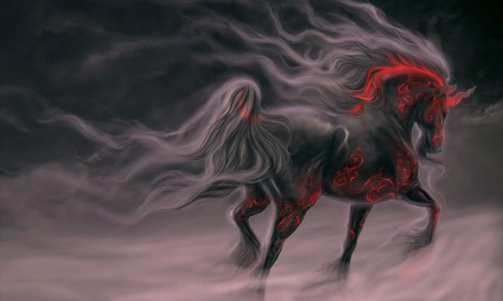 Desktop Gothic Wallpaper Horse